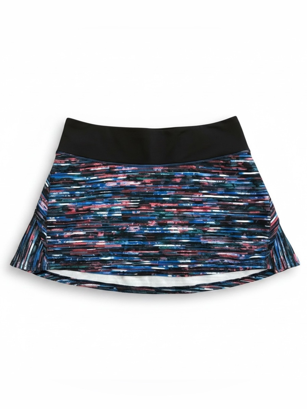 Lululemon Play Off The Pleats Skirt 13" Skort Hinshu Multi Black Size 4 Tennis